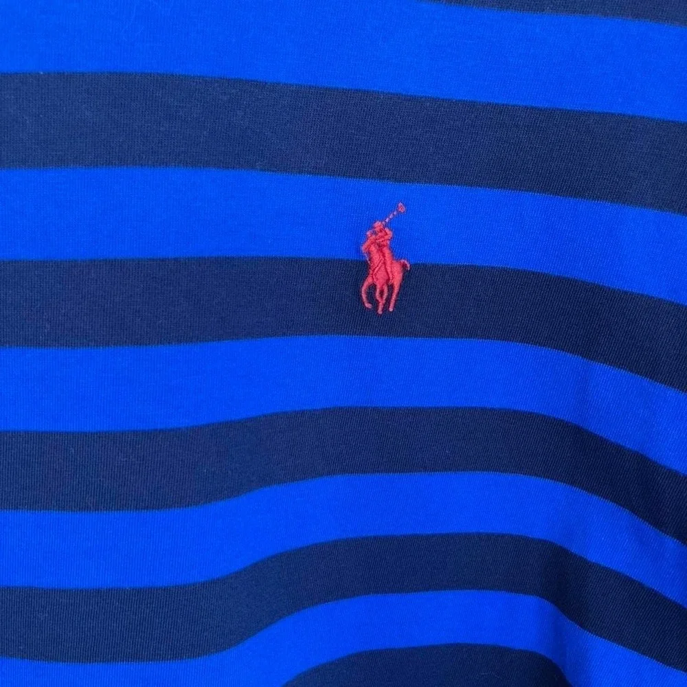Polo Ralph Lauren Blue Stripe Tshirt